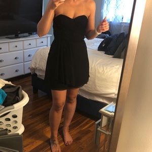 Express Flowy Mini Dress LBD